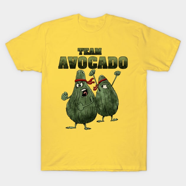 Team Avocado T-Shirt by plane_yogurt